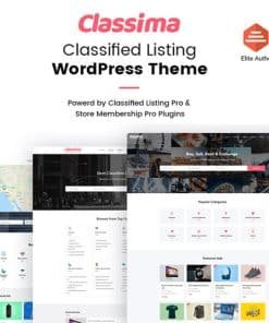 Classima – Classified Ads WordPress Theme